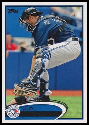 2012 Topps Toronto Blue Jays TOR9 J.P. Arencibia